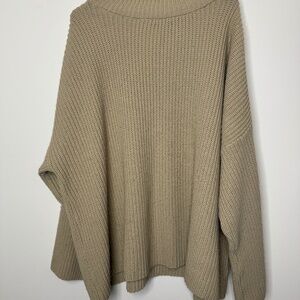 Large beige sweater ASOS size Xl